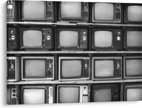 Obraz - Retro TV (70x50 cm)