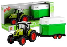 Traktor z przyczepką na konia napęd friction 37,5