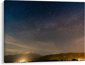 Obraz nocnego nieba (70x50 cm)