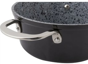 Lamart LT1254 rondel z pokrywką Granit, średnica24 cm