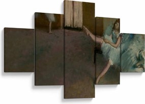Obraz - Edgar Degas, Before the Ballet, reprodukcje (125x70 cm)