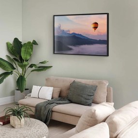 Plakat Warto marzyć 42x29,7 cm z ramą czarną bez marginesu ARTGEIST B