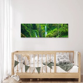 Obraz - Wodospady Madakaripura, Jawa Wschodnia, Indonezja (170x50 cm)