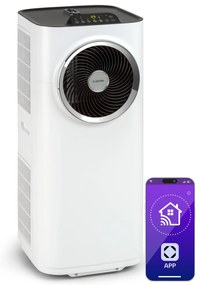 Klarstein Kraftwerk Smart 12000 BTU Klimatyzacja Przenośna Biały