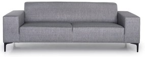 Jasnoszara sofa Scandic Diva, 216 cm