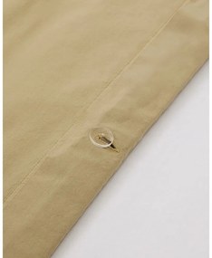 Żółtozielona pościel dwuosobowa z perkalu bawełnianego 240x220 cm Sifinia – Kave Home