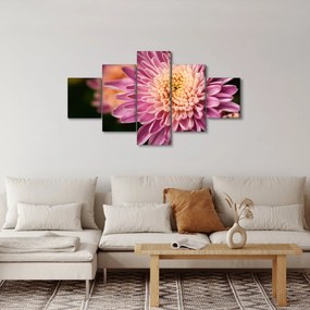 Szczegółowy obraz kwiatu (125x70 cm)