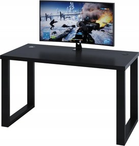 Biurko komputerowe na płozach dla graczy S 135/65 cm