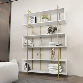 Biblioteczka Bruti White and Gold