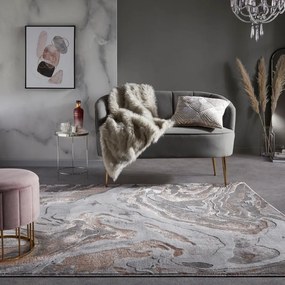 Szaro-beżowy dywan 120x170 cm Marbled – Flair Rugs