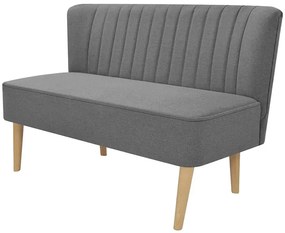 Romantyczna sofa Shelly - jasnoszara