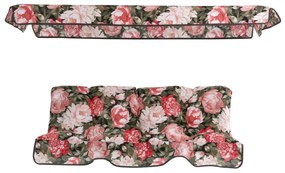 Poduszki na huśtawkę 138 cm  z daszkiem Tora A101-23PB PATIO