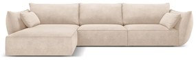 Beżowy narożnik (lewostronny) Vanda – Mazzini Sofas