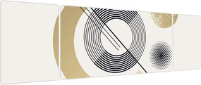 Obraz - Kształty geometryczne N⁰2 (170x50 cm)