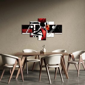 Obraz obrazu starożytnej damy (125x70 cm)