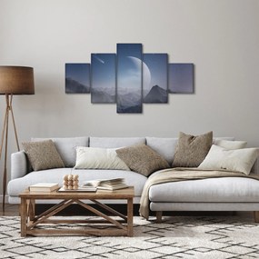 Obraz - Niebo nad skałami (125x70 cm)