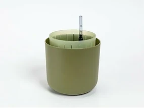 Plastia Doniczka samonawadniająca Tolita Air zielony, śr. 16 cm