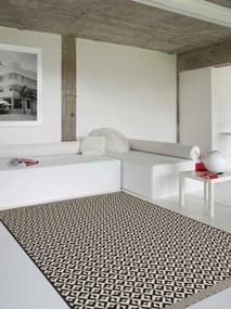 Dywan Modern Geometric black/beige 120x170cm