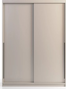 Kaszmirowa szafa z półkami i szufladami 160 cm S9-C65