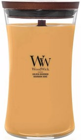 WoodWick Świeca zapachowa w dużym wazonie GoldenBourbon, 609 g