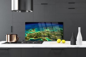 Panel nad blat kuchenny Futurystyczny Obraz Abstrakcyjny