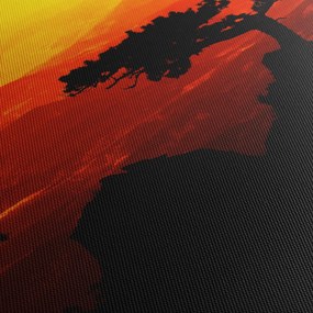Obraz - Zachód słońca (170x50 cm)