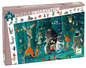 Dziecięce puzzle Djeco Observation Leśna Orkiestra