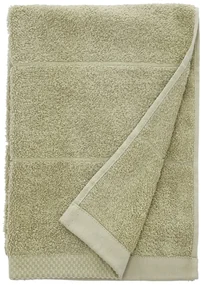 Jasnozielony bawełniany ręcznik frotte 50x100 cm Line – Södahl