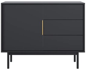 Komoda VIVALA 1D3S, czarna