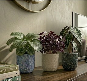 Ceramiczna ręcznie wykonana osłonka na doniczkę ø 18 cm Almada – Ego Dekor