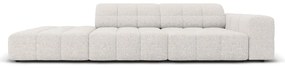 Jasnoszary szezlong (prawostronny) Chicago – Cosmopolitan Design
