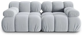 Jasnoniebieska aksamitna sofa 188 cm Bellis – Micadoni Home