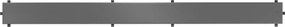 Mexen Flat M13 maskownica 2w1 do odpływu liniowego 70 cm, gun gray szczotkowany - 1E19070