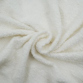 Kremowy elastyczny pokrowiec na sofę 3-osobowy Laina – douceur d'intérieur