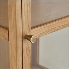 Witryna w naturalnym kolorze 47x180x40 cm Zamora – House Nordic