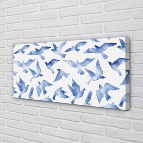 Obraz canvas na ścianę Ptaki w Stylu Malarskim