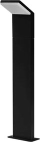Nowoczesna zewnętrzna lampa słupkowa LED IP54 9W 60CM czarna CCT 2200K/2700K/3000K wł./wył.