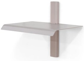 Szarobeżowa metalowa półka 28 cm Hola – Spinder Design