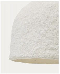 Biała lampa wisząca ø 35 cm Sineu – Kave Home