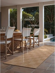 Kremowy/w naturalnym kolorze chodnik odpowiedni na zewnątrz 80x200 cm Haringey Dorothy – Ted Baker