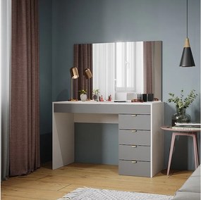 Stolik do przebierania biały/szary/szary 115x55x76 elise