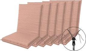 Doppler ART 4041 - zestaw 6 szt. poduszek na fotel z niskim oparciem