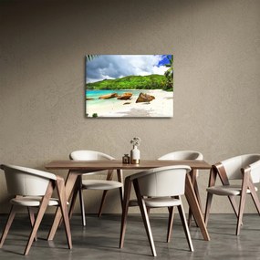 Obraz - Seszele, Takamaka beach (70x50 cm)