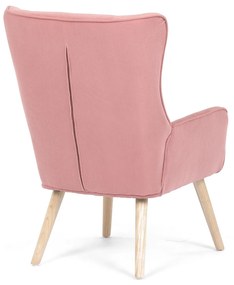 Fotel na uszach PINK2, różowy
