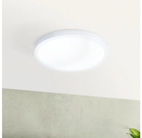 Eglo 30891 - LED plafon łazienkowy FUEVA LED/20,5W/230V IP44 biały