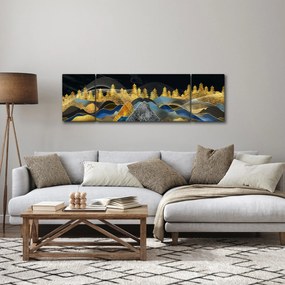Obraz - Złote Góry (170x50 cm)