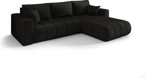 Narożnik BEDANTE MILO PREMIUM L Monolith 97 Prawy z funkcją spania Mebel łączący wygodę i nowoczesny design