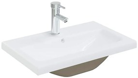 Umywalka wpuszczana w blat z baterią S9-R59