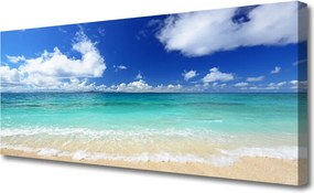 Obraz canvas Złoty Brzeg Morza