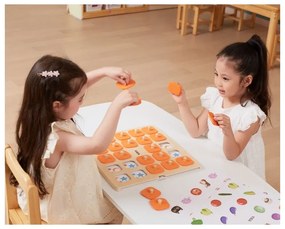 Viga gra pamięciowa memory zgadnij obrazki 10 kart montessori duża